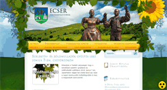 Desktop Screenshot of ecser.hu